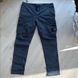 Stone Island Grey Cargo Pant Size 33 Slim